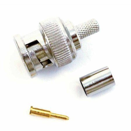 KALIBUR BNC Male Crimp Connector for RG58 BNC2X